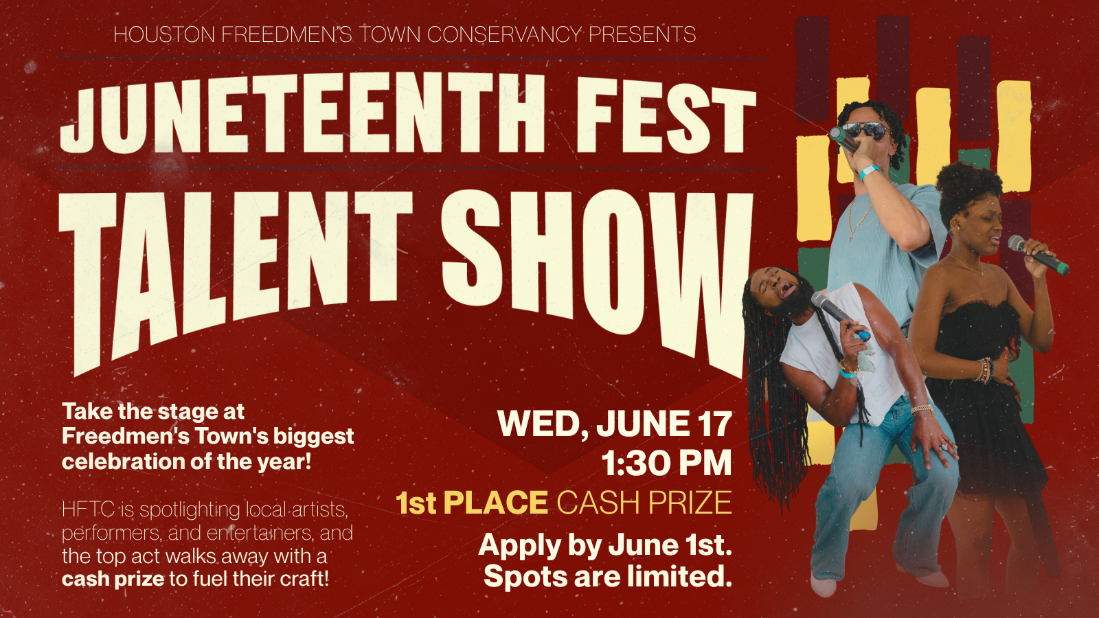 Juneteenth Fest Talent Show — Apply by June 1st